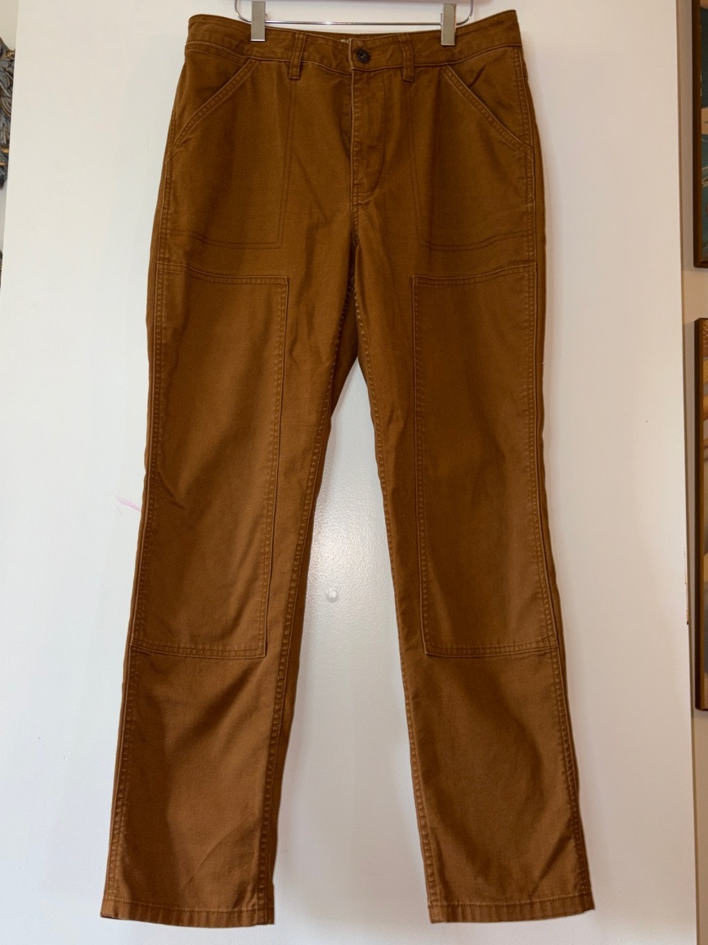 Women’s Classic Tan/Brown Work Chino Pants Size 12